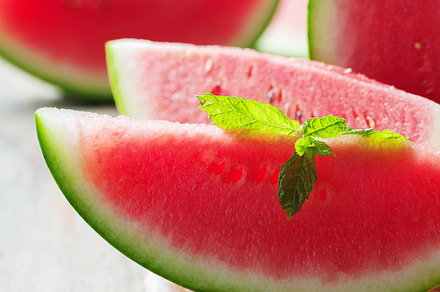 Fresh sweet watermelon stock photo containing food and watermelon, a Food & Drink Photo by oxana.denezhkina