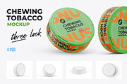 Snus Chewing Tobacco - 4 PSD Mockup, a Packaging Mockup by easymock 2 (Thumbnail 1 of 12)