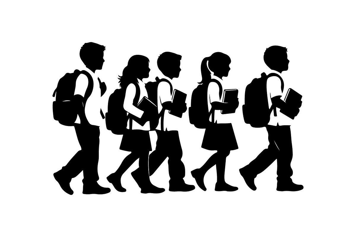 Classroom Study Silhouette Icons, an Object Graphic by yasushie (Photo 6 of 9)