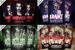 Halloween Flyer Bundle