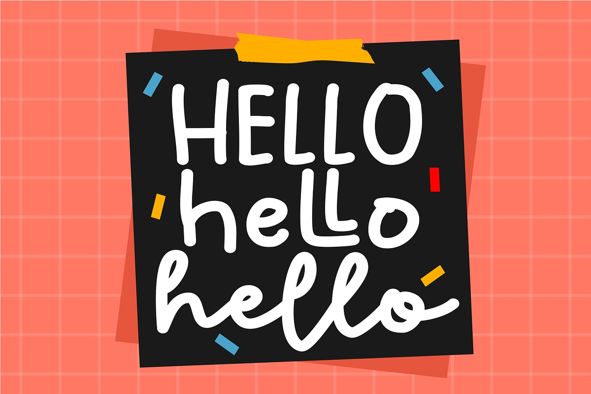 Toy's Story - Handwritting Font Duo, a Handwritten Font by HRDR (Photo 5 of 11)