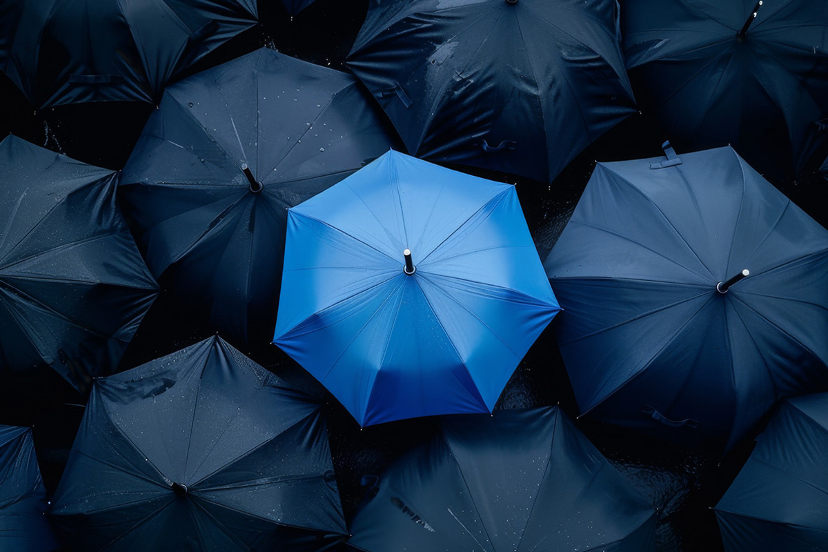 116 Umbrellas, a Background Photo by Handmadefont (Photo 3 of 14)