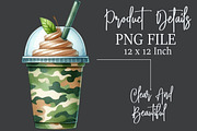 Camouflage Summer Elements Clipart, an Illustration by Rose Art (Thumbnail 7 of 8)