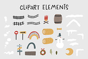Scandi village. Maps & cards creator, a Graphic by Murvin (Thumbnail 14 of 16)