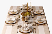 table setting 05, an Object 3D Model by 3dcruz (Thumbnail 6 of 14)