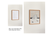 Frame Mockup Bundle - Cherri, a Household Mockup by Saguaro Digital (Thumbnail 10 of 13)