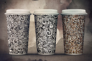 Coffee Graphics Patterns, a Pattern Graphic by BALABOLKA (Thumbnail 2 of 6)