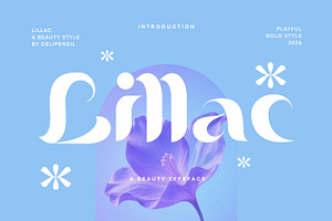 Lillac - A Elegant Beauty Typeface