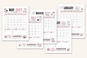 2027 Social Media Planner, a Stationery Template by Designmela01 (Thumbnail 3 of 5)