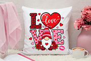 Valentine Gnome PNG, an Illustration by Canvas Craft (Thumbnail 7 of 7)