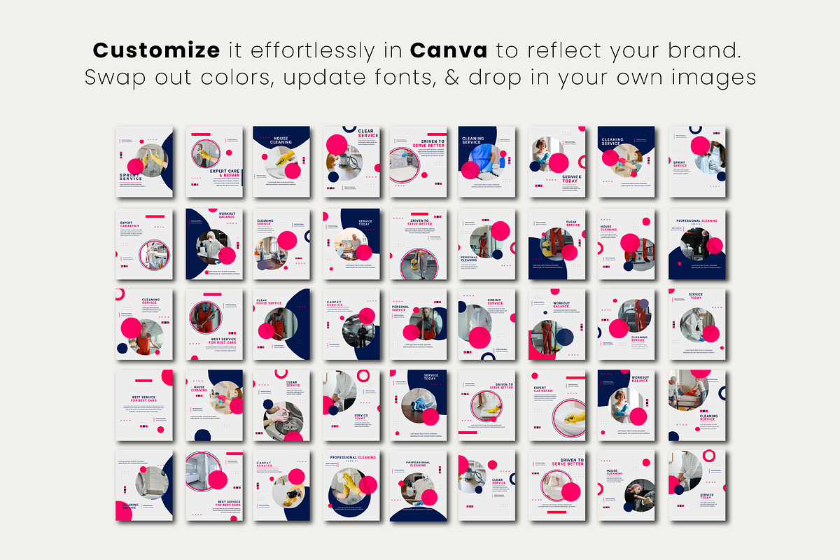 Instagram Templates for Cleaners preview 2