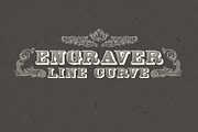 Engraver Font, a Sans Serif Font by alphadesign (Thumbnail 1 of 4)