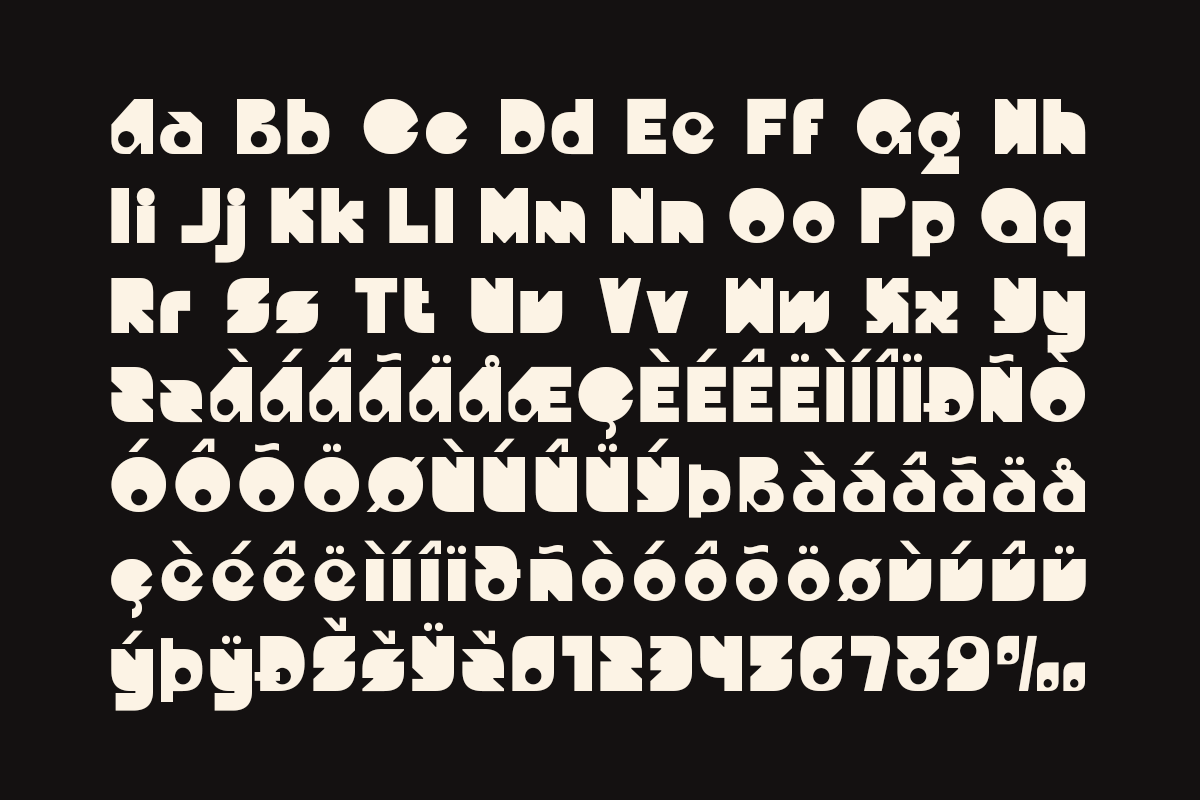 Gagire - Snack Food Brand Font, a Sans Serif Font by Pandeka Studio (Photo 9 of 9)