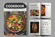 Recipe Cookbook Template, a Magazine Template by MightyDesign (Thumbnail 1 of 7)