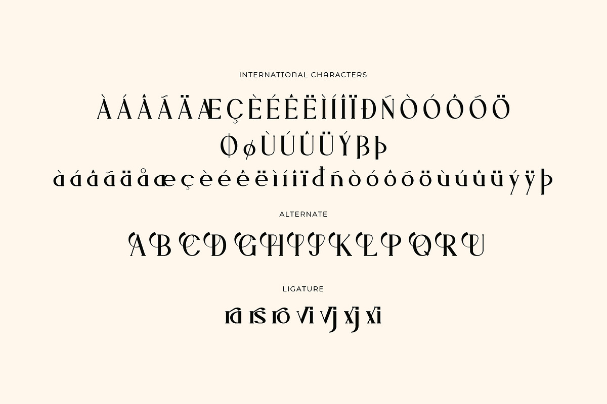 Corvinora - Serif Typeface Font, a Serif Font by Rishsketch (Photo 14 of 15)