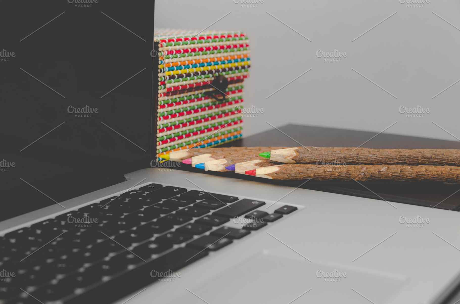 Modern professional workstation, a Technology Photo by Flenjoore