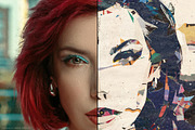 Collage Art Creator, a Layer Style Add-On by Mera Pixels (Thumbnail 5 of 8)