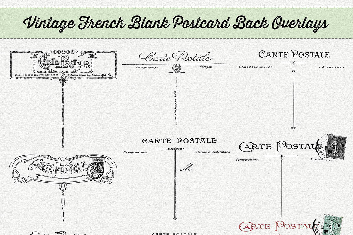 Essential Vintage French Graphics, a Graphic by French Kiss Collections (Photo 13 of 30)