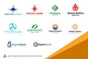 Logo Bundle (50 designs), a Branding & Logo Template by Avartde Creative (Thumbnail 3 of 6)