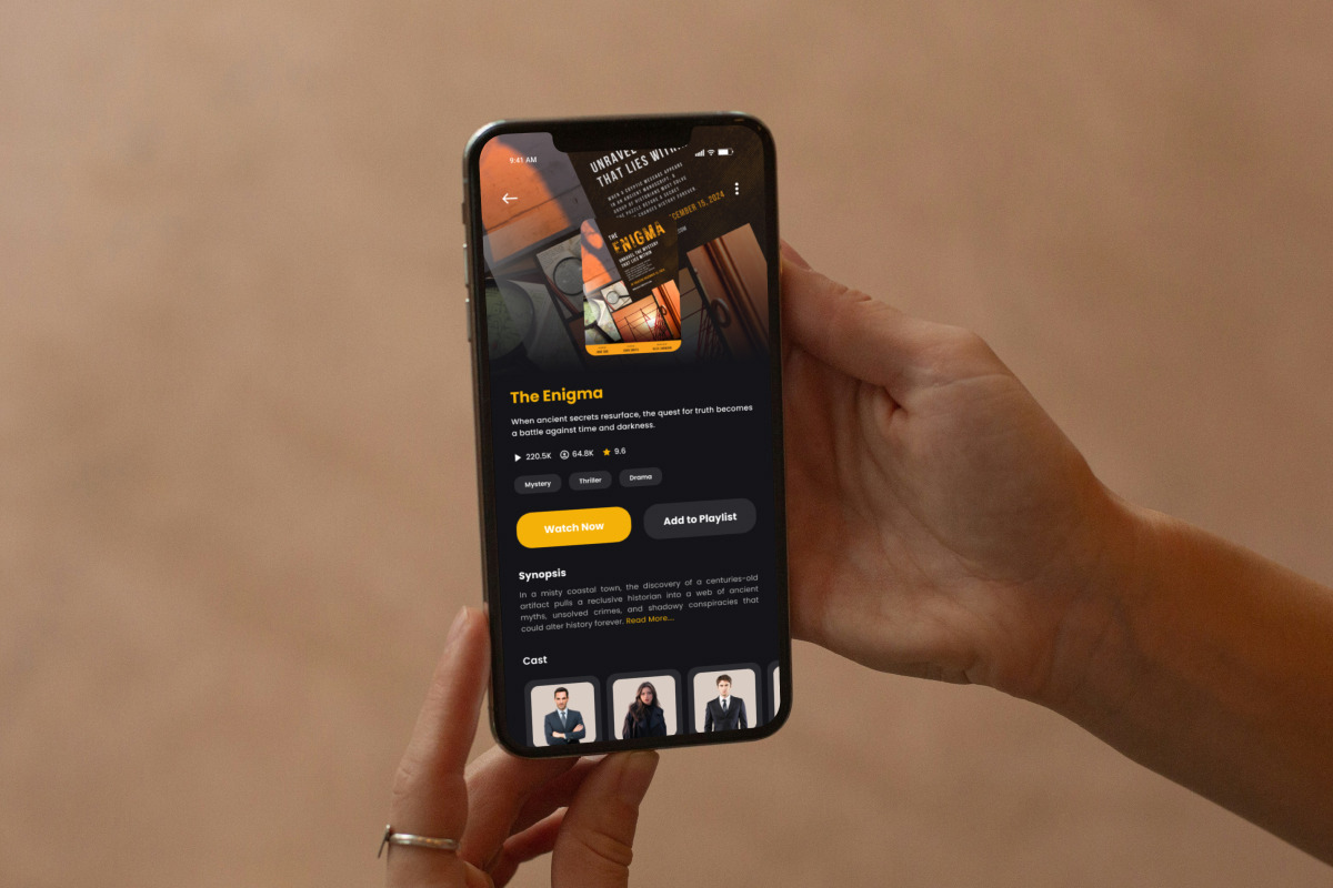MovieBox - Movie Streaming Mobile, an App Template by productype1 (Photo 5 of 5)