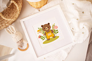 Bees, Honey Cartoon Vector Set, an Object Illustration by Elena Dorosh (Thumbnail 2 of 14)