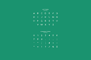Clourso - Modern Futuristic Typeface, a Sans Serif Font by Letterna (Thumbnail 3 of 4)