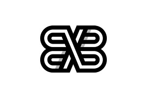 BXB Initial Monogram Letter Logo, a Branding & Logo Template by Buqancreative