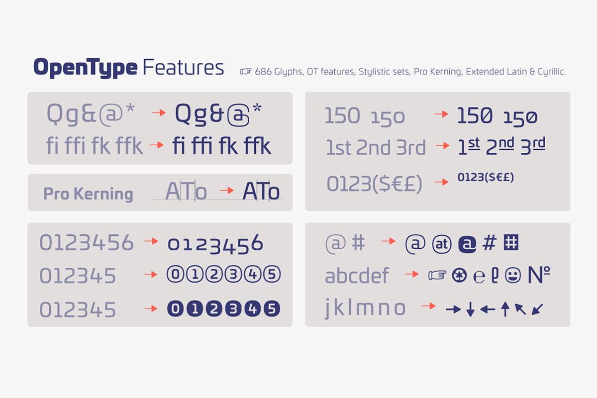 Univia Pro - 18 fonts preview 7