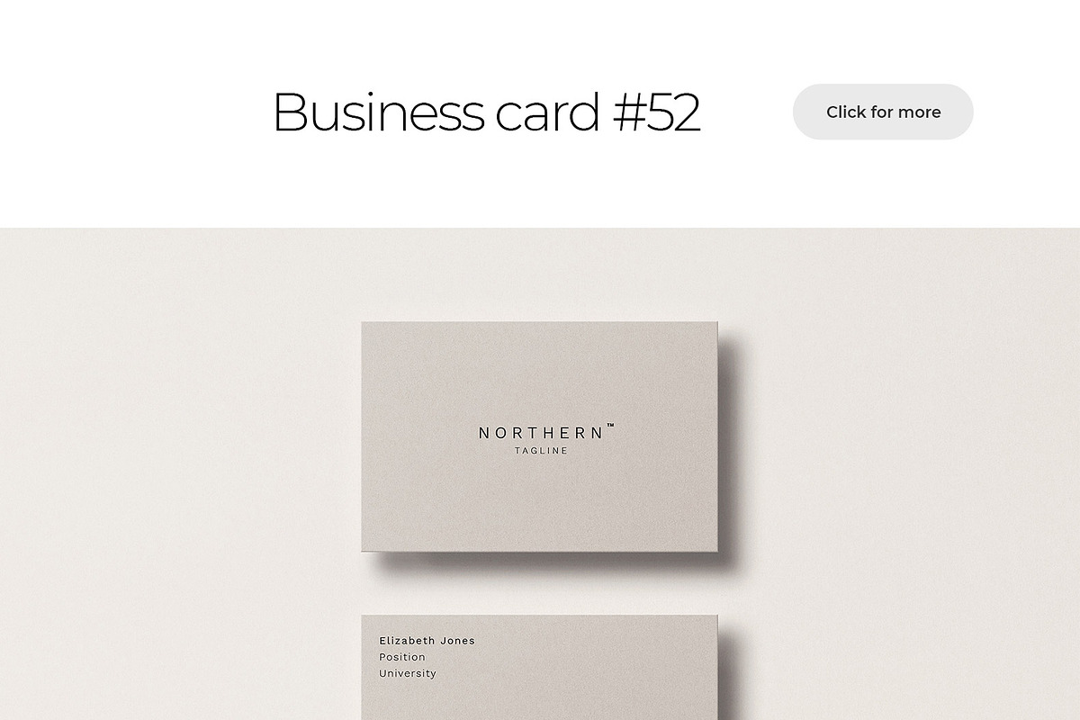Business Card Mockup Template Bundle, a Business Card Template by PrintPixel (Photo 53 of 104)