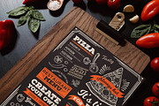 Vintage food menu MockUps, a Print Template by BarcelonaShop (Thumbnail 7 of 7)