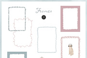 Summer beach. Hand drawn Icons, a Decorative Illustration by Kreker Kate (Thumbnail 7 of 8)