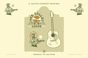 Crockett Display Font, a Slab Serif Font by Cactus Country (Thumbnail 3 of 6)