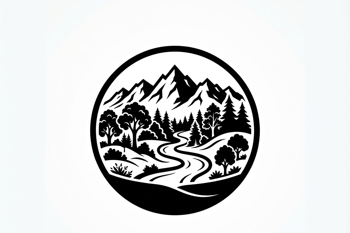 60 Eco Globe Landscape Silhouette, a Technology Illustration by Amazin_art (Photo 14 of 49)
