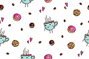 Coffee and Sweets, vector set, a Pattern Graphic by redcollegiya design (Thumbnail 5 of 5)