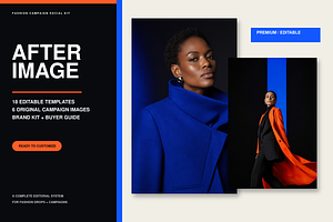 AFTERIMAGE - Social Media Kit, a Social Media Template by Dani Shami