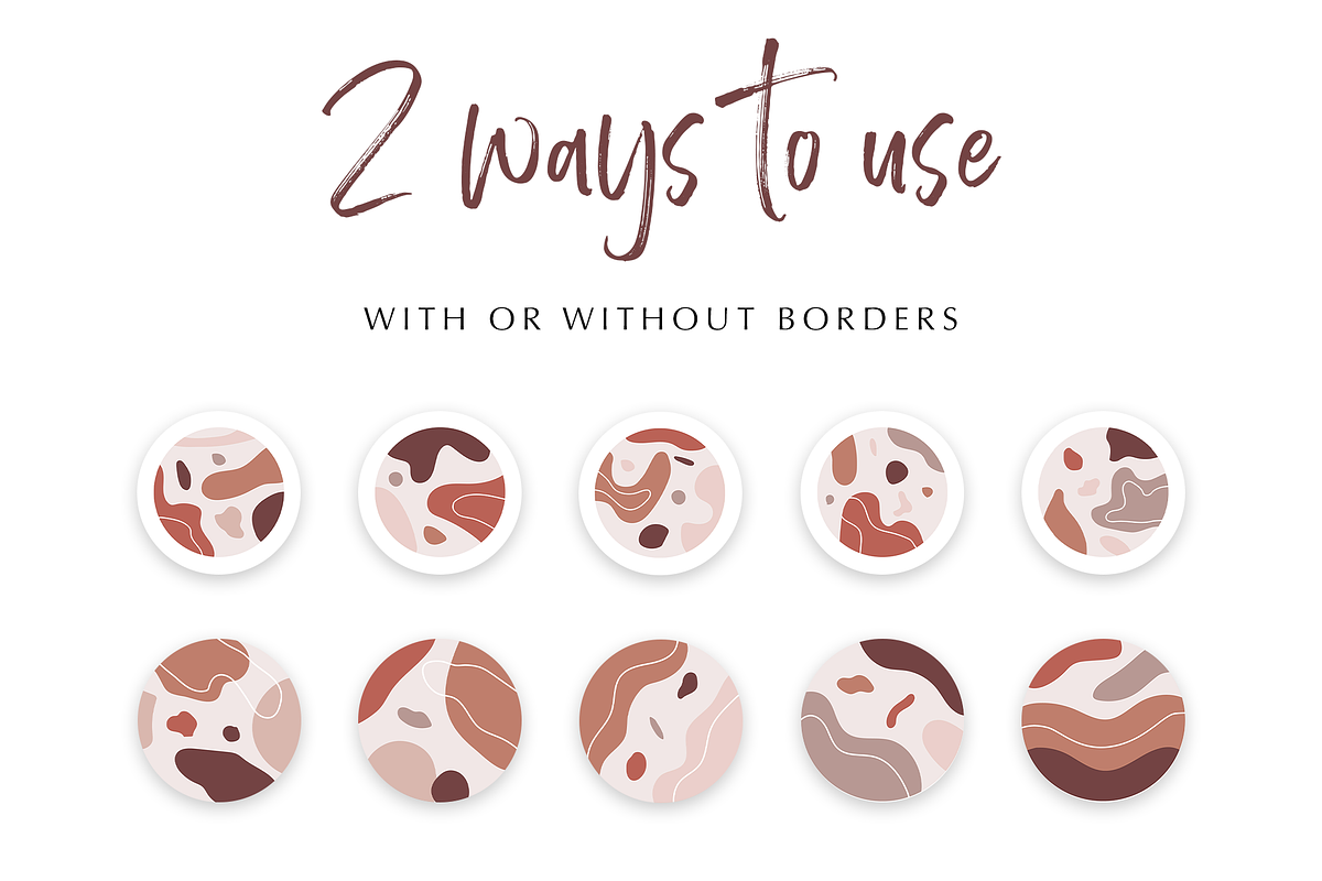 Abstract Instagram Story Icons, a Social Media Template by Blog&Glow (Photo 3 of 6)