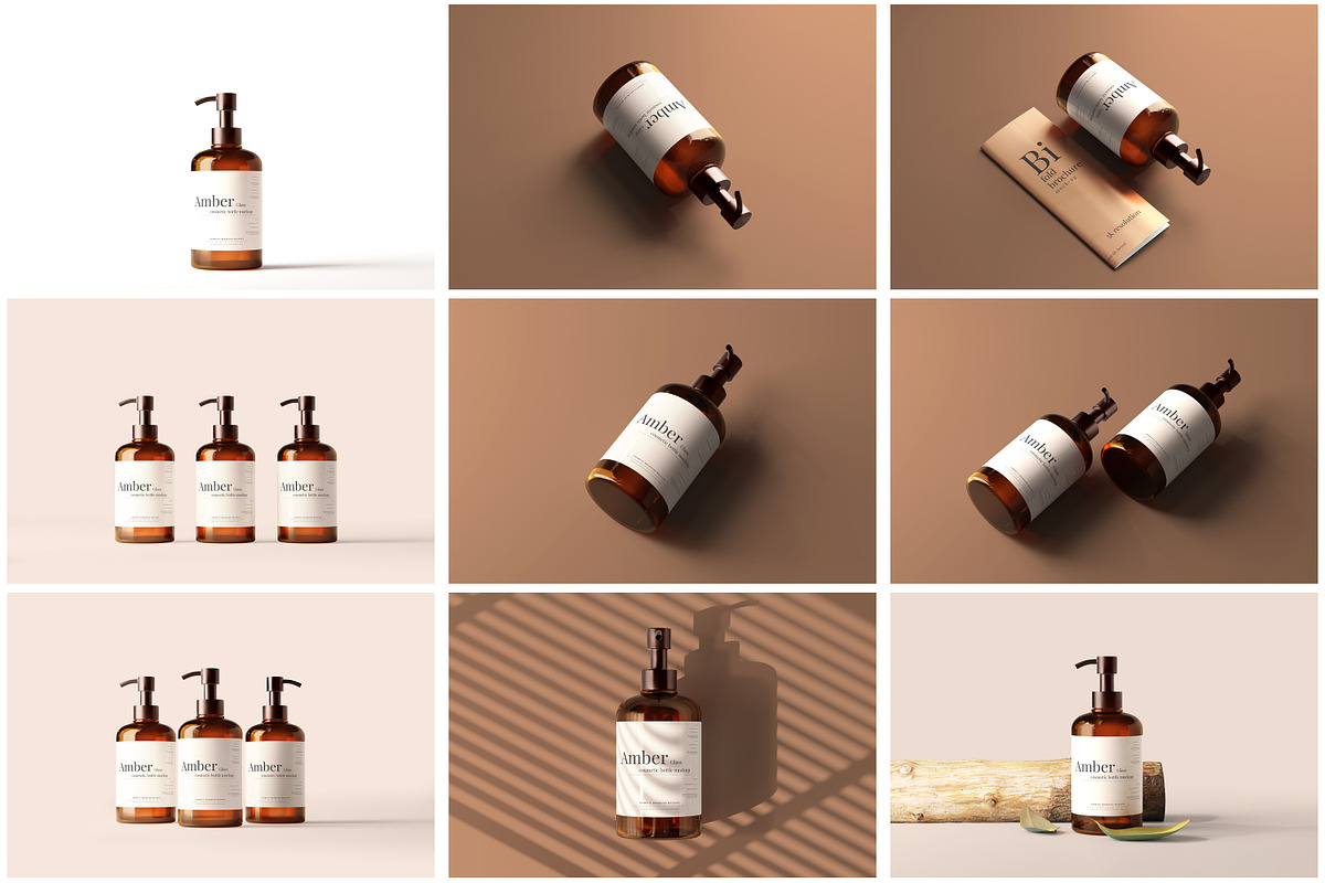 The Ultimate Bottle Mockup Bundle, a Cups & Container Mockup by pmvch (Photo 56 of 85)