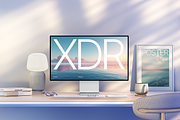 Apple XDR Monitor Mockup, a Mac Mockup by kavoon (Thumbnail 3 of 4)