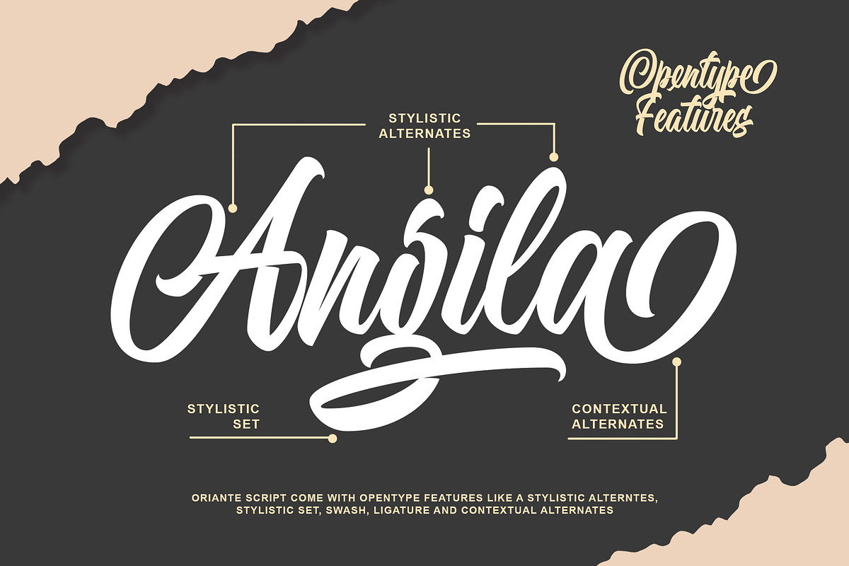 Orlande - Awesome for Branding, a Script Font by Blankids Studio (Photo 8 of 13)