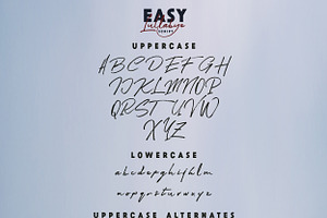 Easy Lullabye Logo Branding Font