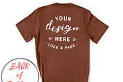 Back Of T-Shirt BC3001 Mockup Bundle, a Shirt Mockup by lock and page (Thumbnail 64 of 88)
