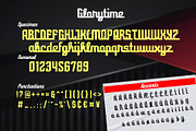 Glorytime, a Script Font by uncurve (Thumbnail 7 of 10)
