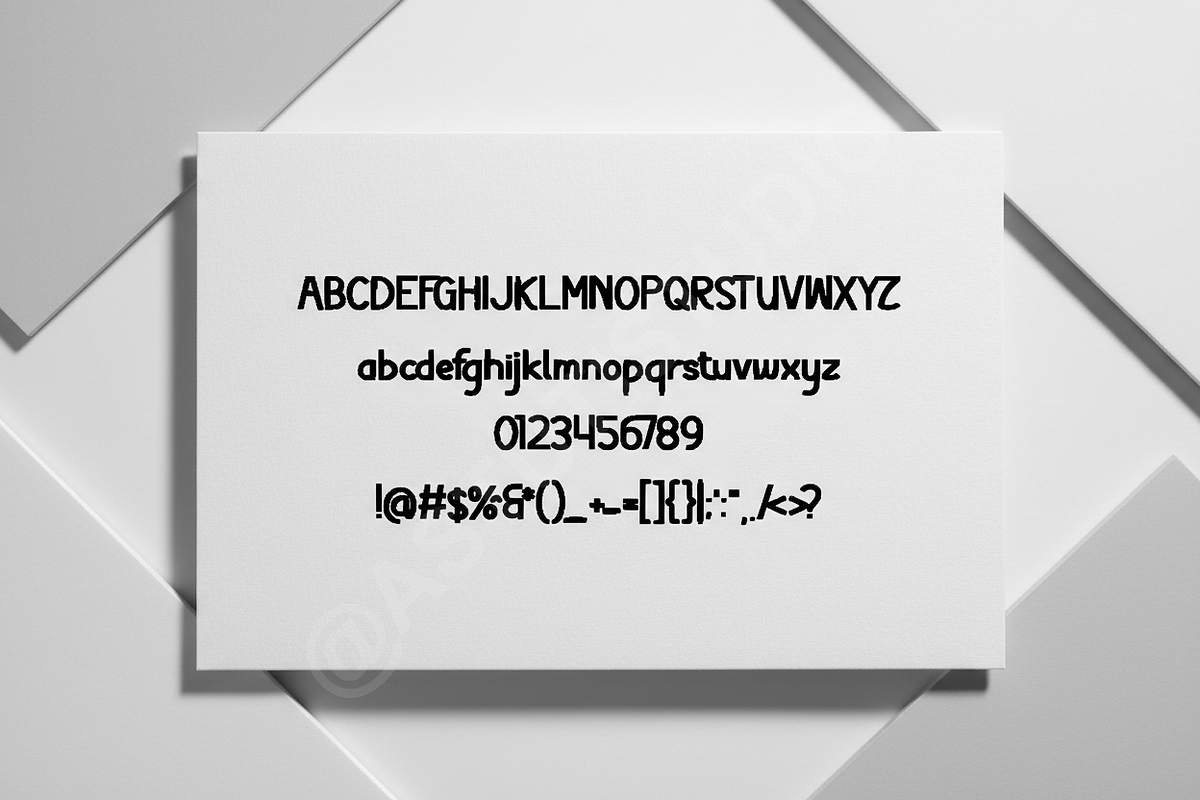 Baka Kawaii Display Font | Cute Japa, a Symbol Font by Astuti Studio (Photo 2 of 15)