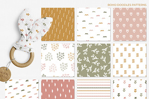 Boho Doodle Patterns