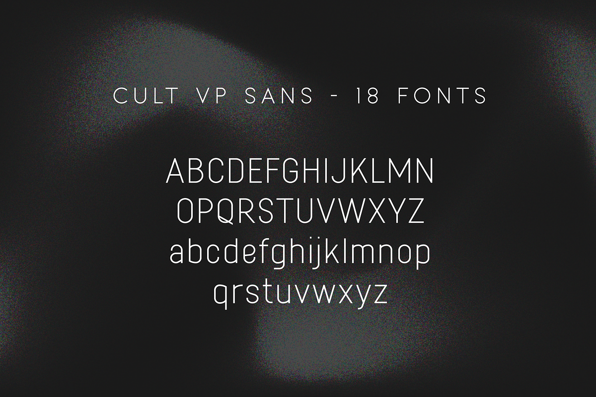 Cult VP Typeface - 20 fonts, a Sans Serif Font by VP Fonts (Photo 11 of 17)