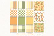 Sweet Orange - Cliparts Set, an Illustration by Estudio Daiane Barbosa (Thumbnail 7 of 8)
