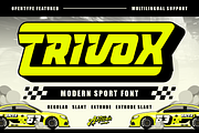 Trivox, a Sans Serif Font by Artisan Themes (Thumbnail 1 of 11)