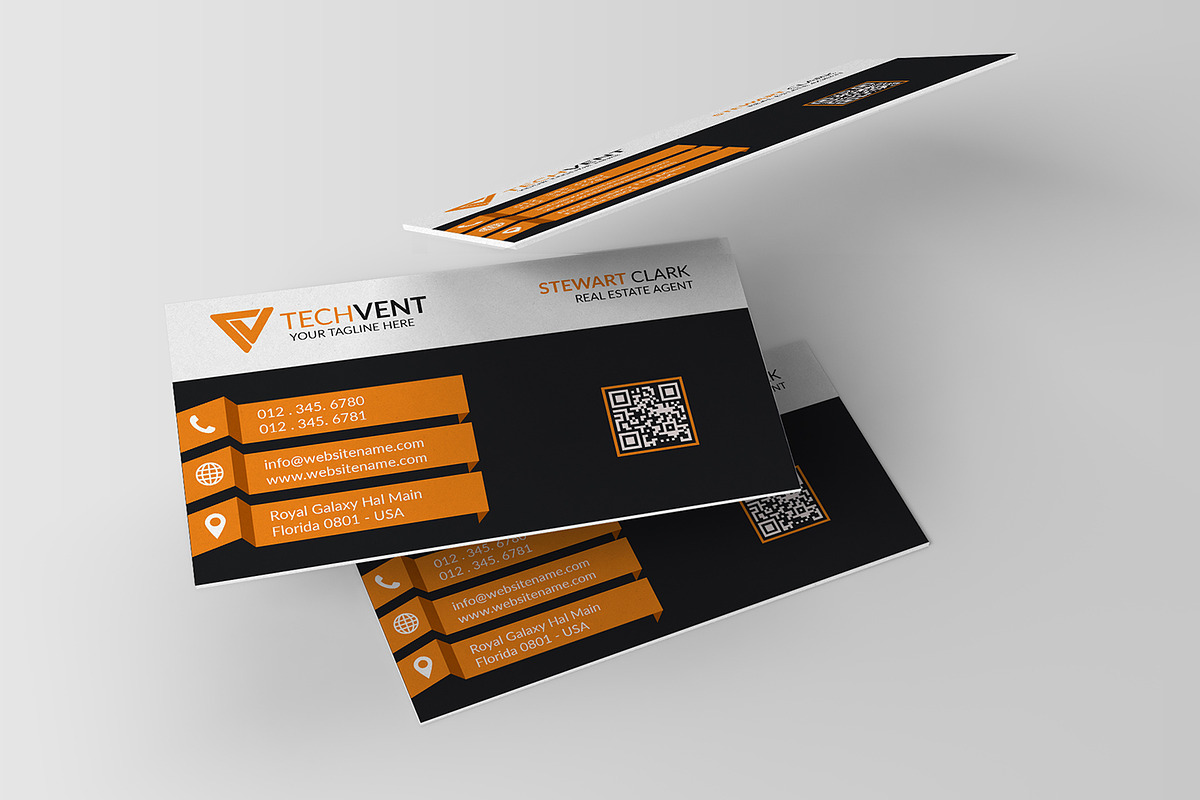 Corporate Business Card Template, a Business Card Template by Shahjhan (Photo 2 of 5)