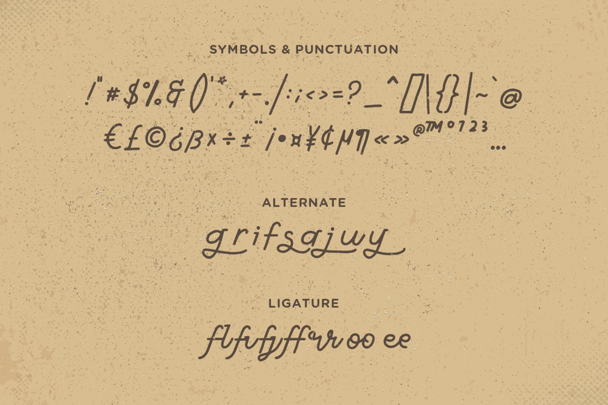 Big Tales - Monoline Script Typeface, a Font by Typefactoryco (Photo 3 of 9)
