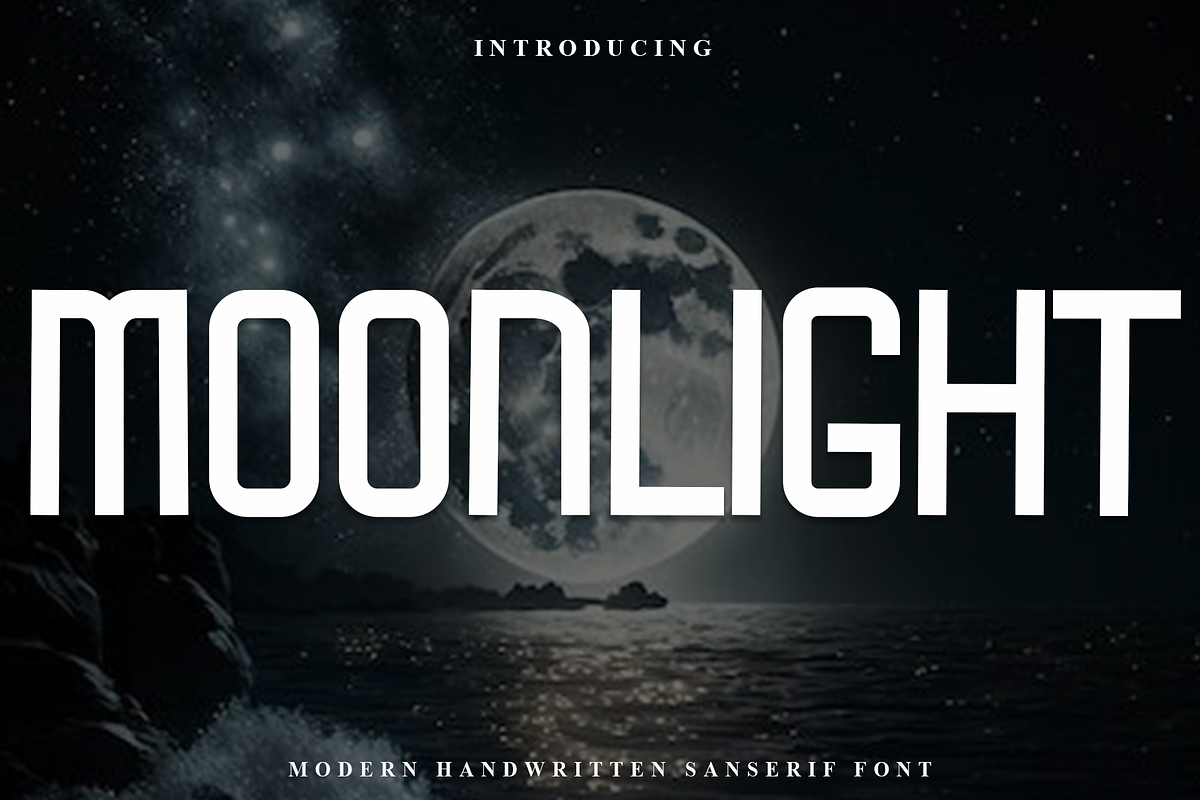Moonlight, a Script Font by InermediaSTUDIO (Photo 1 of 8)